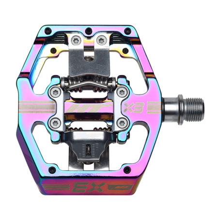 HT Components X3 Pedals - Alloy Body, Sealed Bearing, Cr-Mo axles, Inc. H-30 Cleats