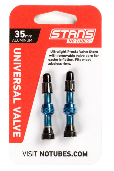 Stans No Tubes Universal 35mm & 44mm Mountain Bike Valve Stem (Pair)