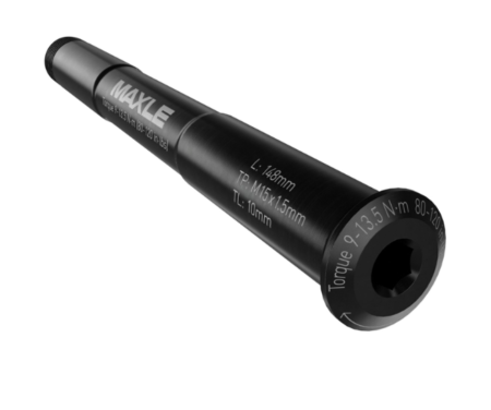 RockShox Maxle Stealth Front 15x110 Boost 158mm shaft length 9mm thread length M15x1.50 pitch